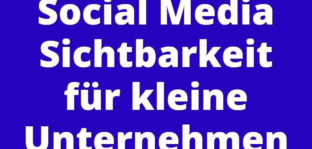 Social Media Sichtbarkeit und Wachstum für kleine Unternehmen durch Fortuna München