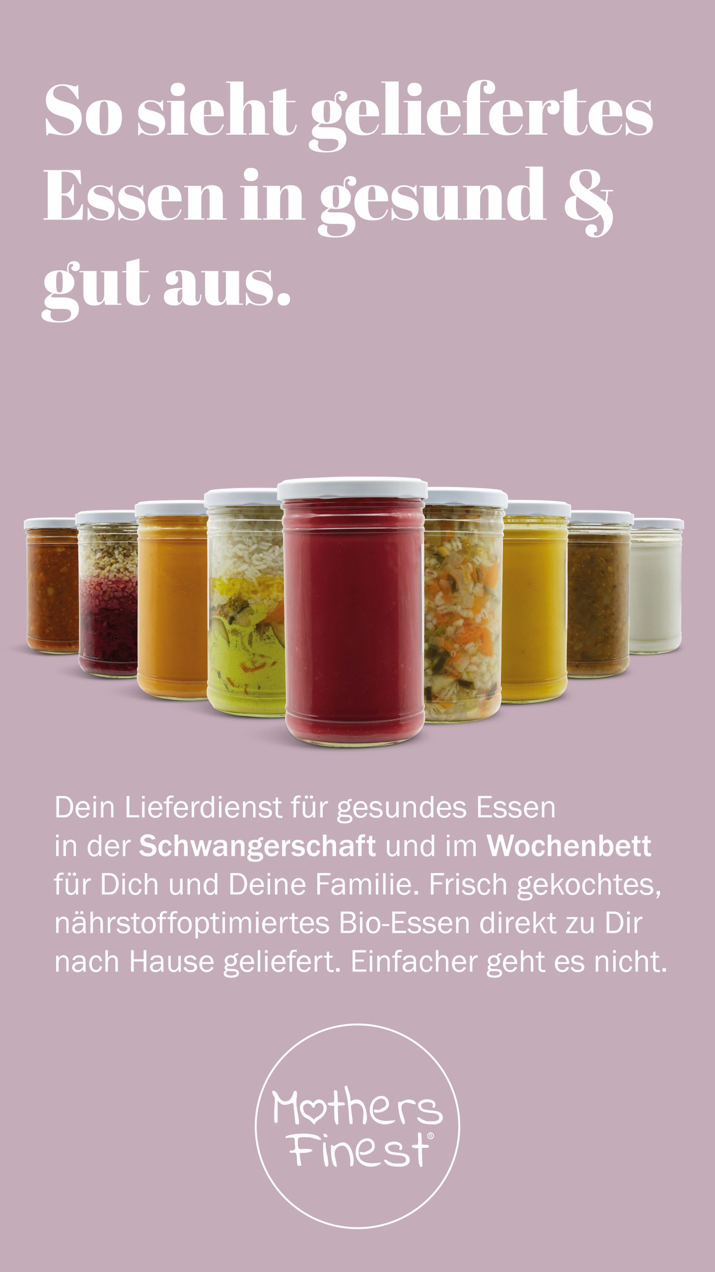 Social Media Marketing Post für den Kunden Mothers Finest
